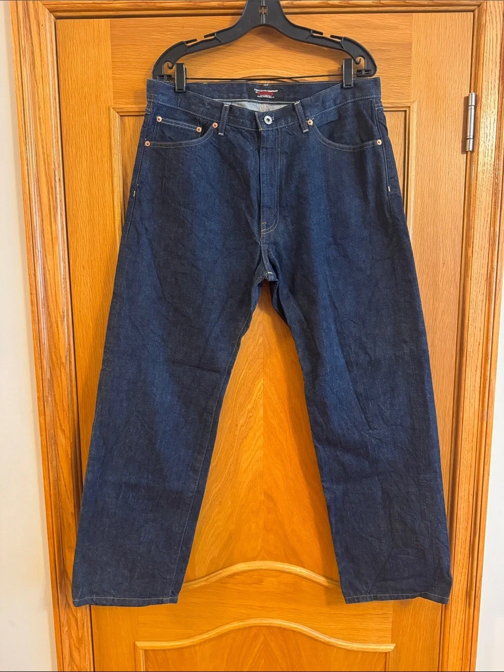 Vintage Polo Jeans Company RL Hayden Relaxed Straight Leg Dark Wash Jeans 34x30